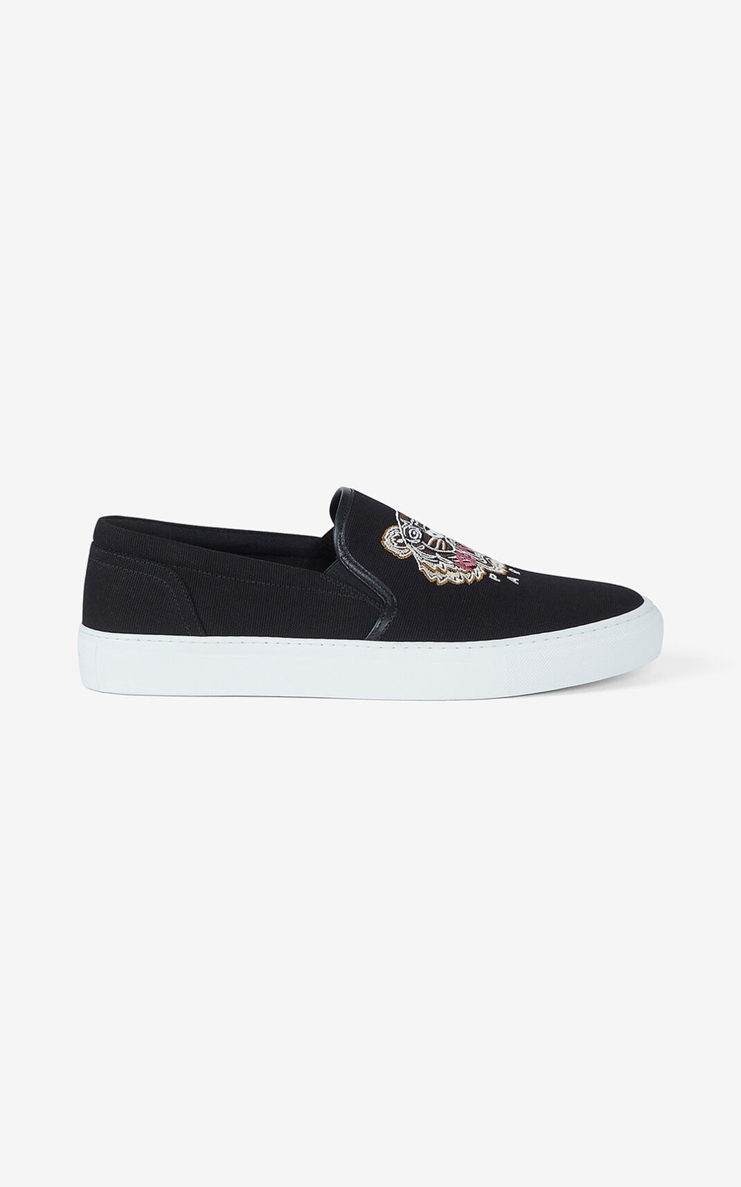 Kenzo K Skate Tiger lace free Tornacipő Férfi Fekete | ID.653281